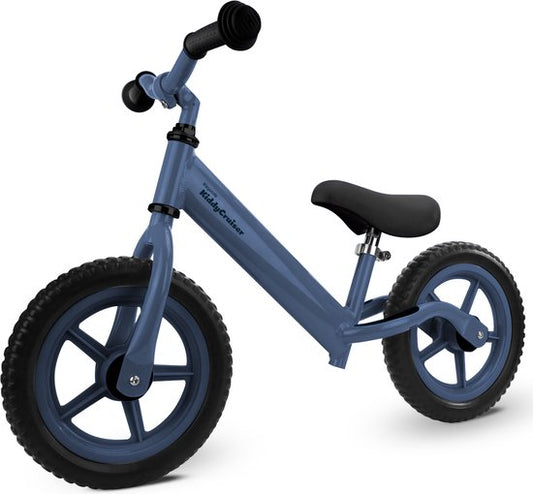 LifeGoods KiddyCruiser Balance Bike - 2 Jahre - Jungen und Mädchen - Marine Blau