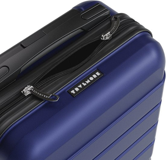 TRVLMORE Handgepäckkoffer – 40 x 30 x 20 cm – Unter-Sitz-Gepäck – 24 l – TSA-Schloss – 2 Rollen – Dunkelblau