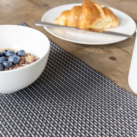 Tischset gewebt - Grau Metallic, 30x45cm - KitchenCraft