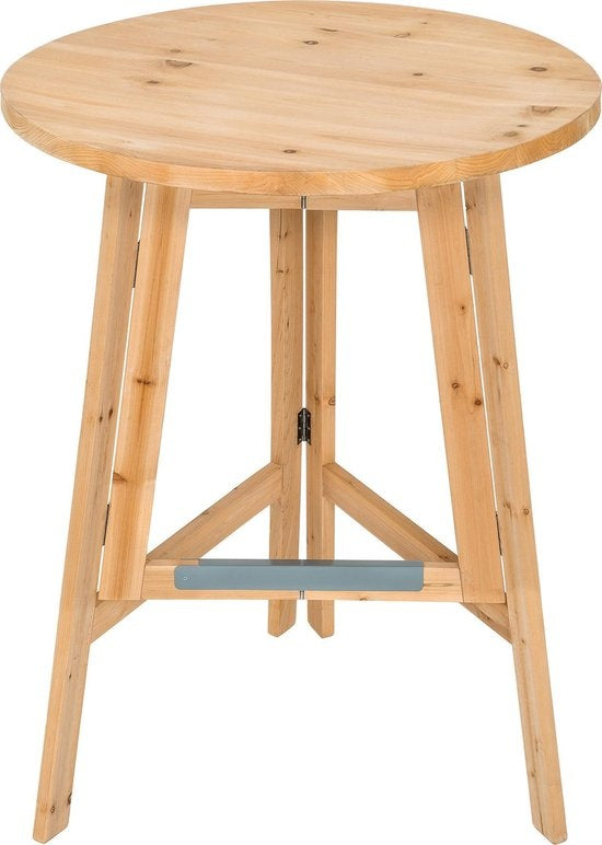 tectake - Party-Bartisch aus Massivholz - 403249