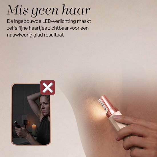 Sansbeauté 3-in-1-Epilierer für Frauen PocketPRO mit Reisetasche – Epiliergerät für Damen – Epilierer – Gesichts-Epilierer für Frauen – Gesichtsenthaarung für Damen – Epilierer für das Gesicht – Epilierer für Damen – Gesichts-Epilierer für Damen – Wiedera