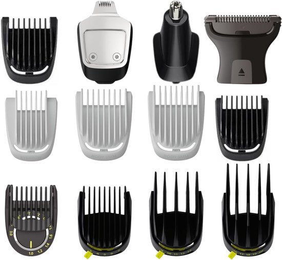 Philips Series 7000 MG7940/75 – All-in-One-Trimmer – 15-in-1 – Gesicht, Haare & Körper – Silber