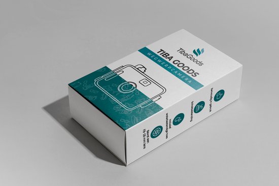 TibaGoods Einwegkamera - Mit Rolle - Wasserdicht - Analogkamera - Kinderkamera - Weiß