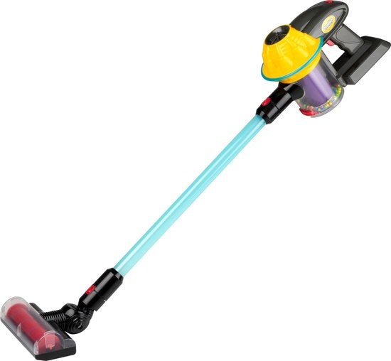 Eddy Toys Speelgoed Stofzuiger - Draadloze Steelstofzuiger - Voor Kinderen