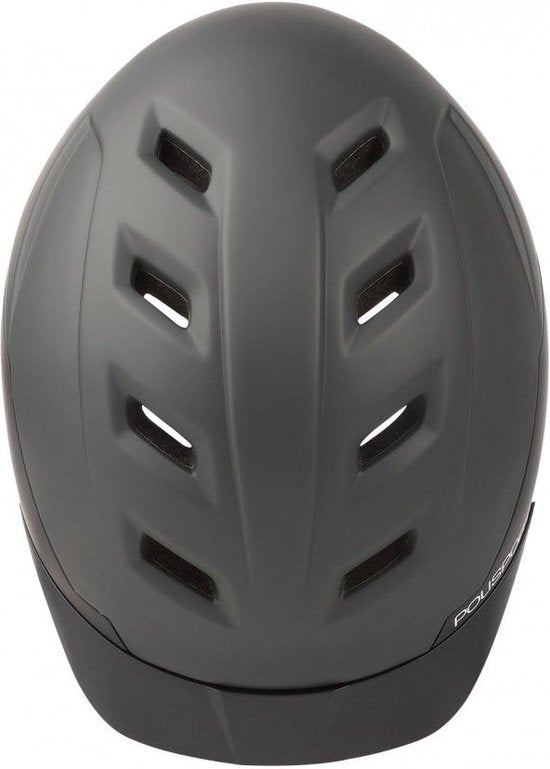 Polisport E'City Fahrradhelm für E-Bikes – Größe M (54–59 cm) – Schwarz