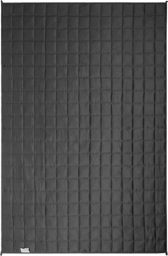 Calmzy Bamboo weighted blanket 9 KG - Beschwerte Decke - 150 x 200 cm - Dunkelgrau