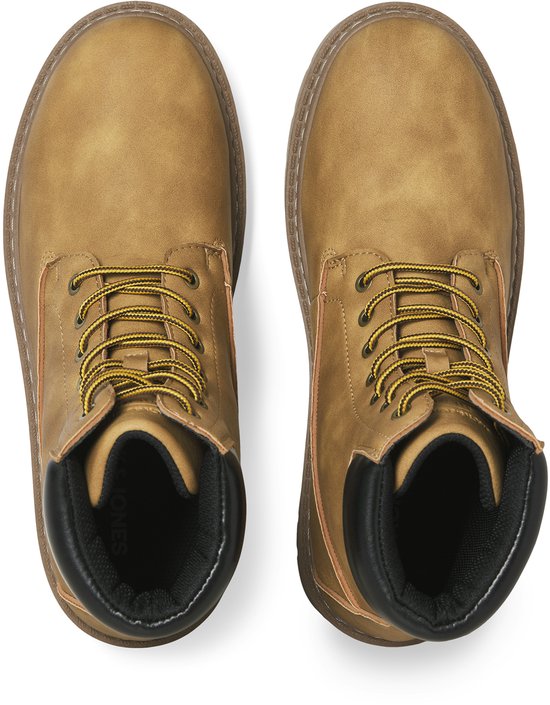 Jack & Jones – Herren-Schnürschuhe „Thames Boot“ – Beige – Größe 40