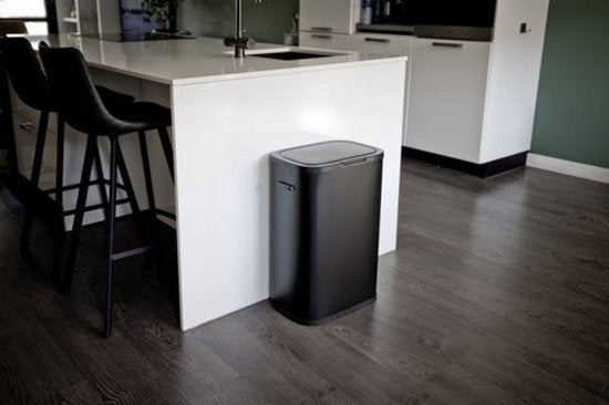 Nexxt Tretmülleimer 60 l – Push-Mülleimer