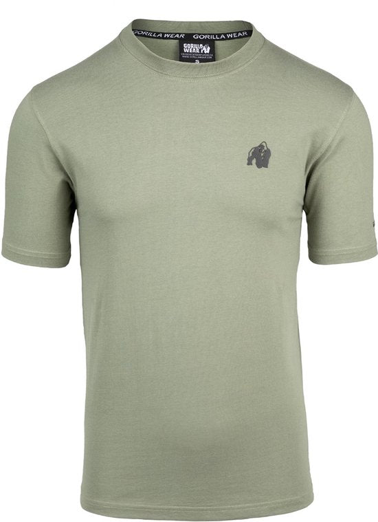 Gorilla Wear Leon T-Shirt – Sportshirt – Grün – XL