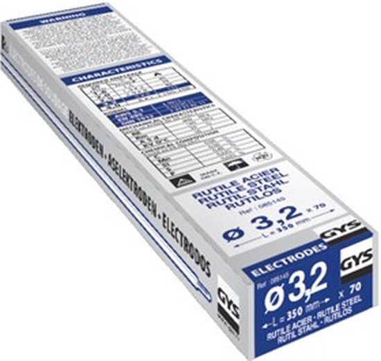 GYS Schweißelektrode 70 Stück (Ø x l) 3,2 mm x 350 mm 115 A (max.)