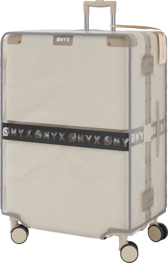 ONYX Kofferabdeckung 100L - 32x51x76CM - Kofferschutzhülle - Transparent