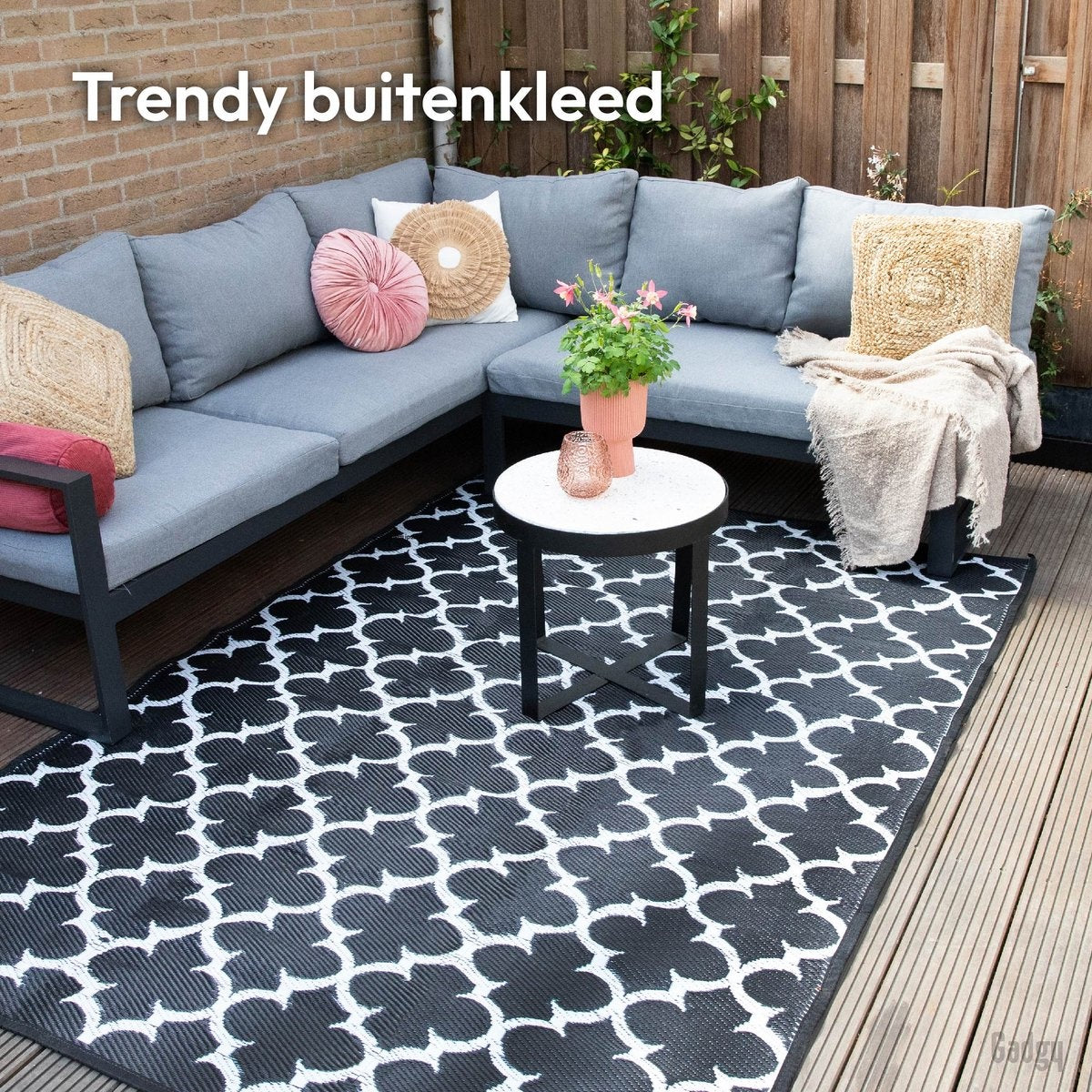 Gadgy Outdoor-Teppichboden - 230x160 cm - Camping-Teppich - Picknick-Teppich - Garten-Teppich - Outdoor-Teppich
