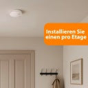 Smartwares FSM-11750 Rauchmelder – 10 Jahre Lebensdauer – 85 dB – 5 Jahre Batterielebensdauer – 10,1 x 10,1 x 2,9 cm