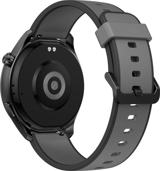 Otiume Modern Pulse GTR1 – Smartwatch – 46 mm AMOLED-Display – Dual-GPS – Telefonieren über Bluetooth – Schwarz