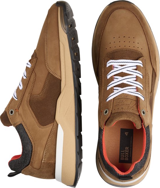 Bullboxer - Sneaker - Männer - Cognac - 45 - Turnschuhe
