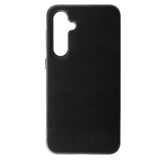BeHello Samsung Galaxy A55 Grip Case Schwarz - Anti-Rutsch-Schutz und stoßdämpfende Tasche