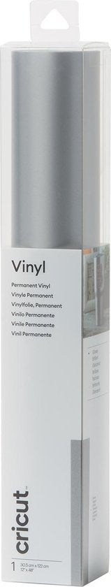 Cricut Premium Vinyl Permanent 30x120cm (Silber)