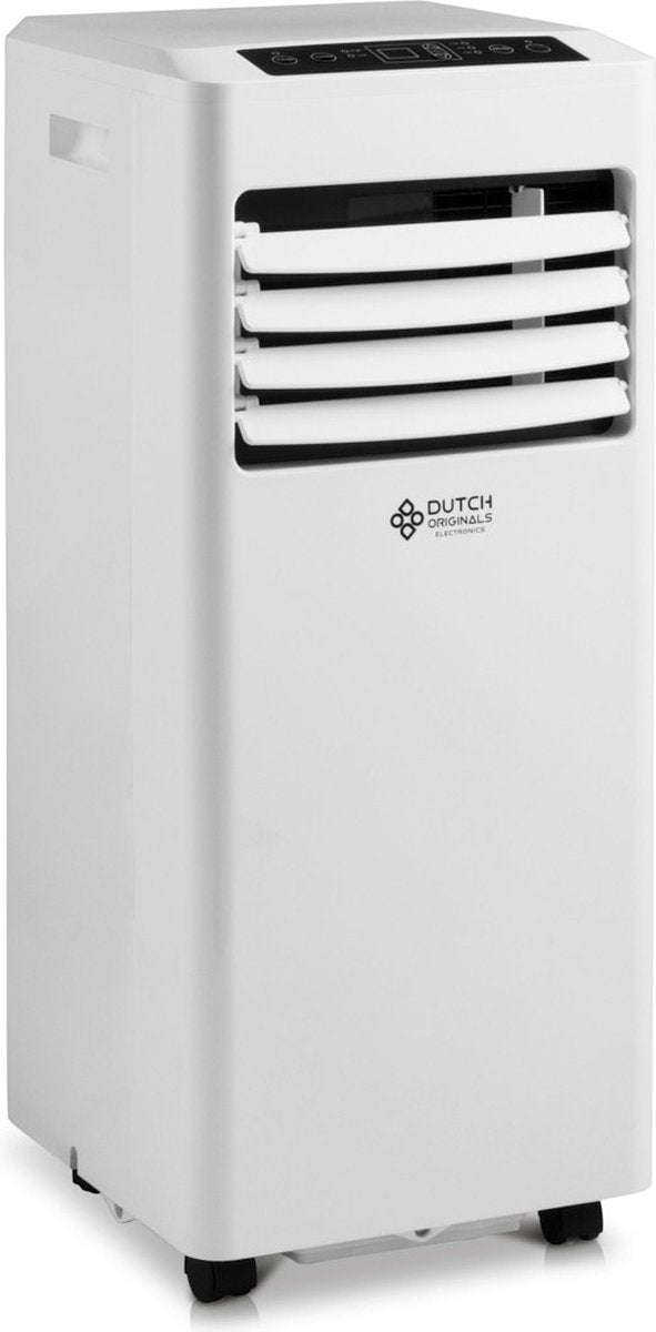 Dutch Orginials - Smart Air Conditioner - 7000 BTU - Klimaanlage auf Rädern - 3 Funktionen - Kühler, Entfeuchter, Ventilator - Für Haus und Büro -25 - 30 m3 - Inkl.