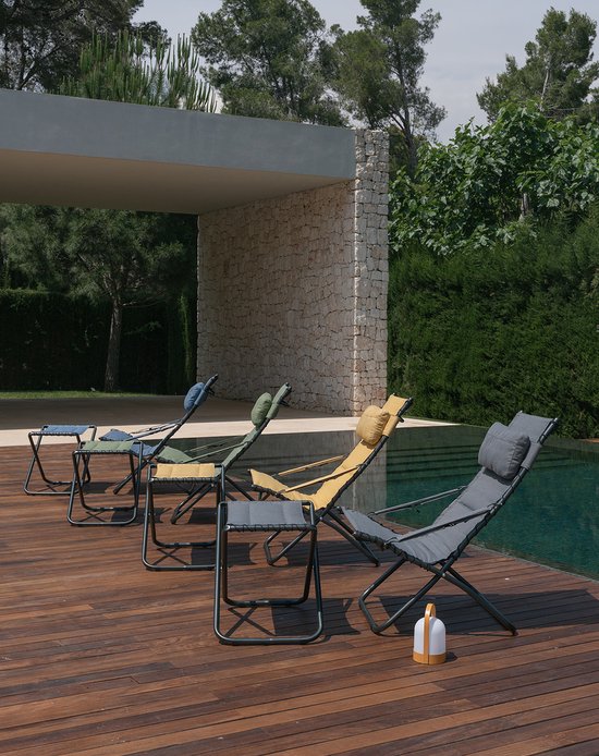 Crespo – Loungesessel – AP/262 – Tex-Comfort – Hellgrau