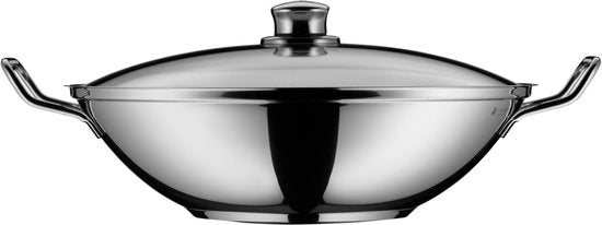 WMF Taiwan 0798366040 Wok-Set, 3-teilig, 36 cm