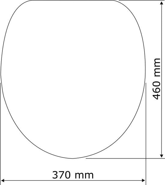 Wenko Toilettensitz Aurora 36,2 × 45 cm, Thermoplast, weiß