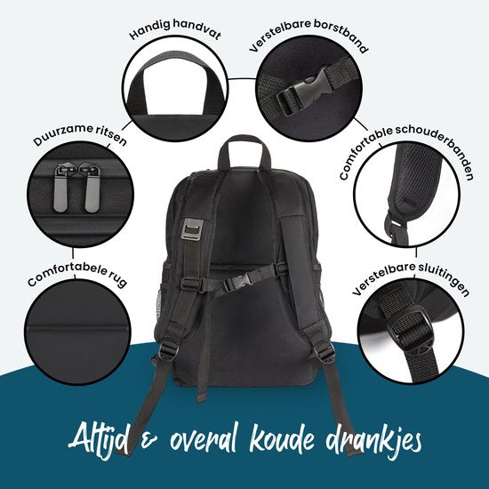 Cool Backpack - 28L Cool Backpack - Cool Backpack - Cool Backpack - Schwarz - Sunflake