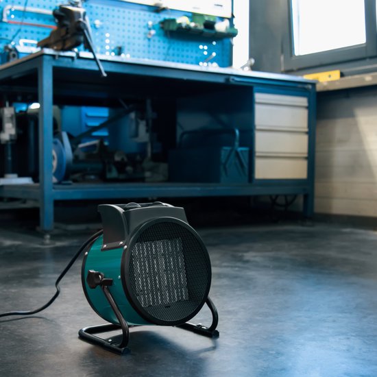 VONROC Elektroheizung - Heizstrahler - 3000W - 3 Einstellungen - Keramikelement - für Räume bis zu 30 m2