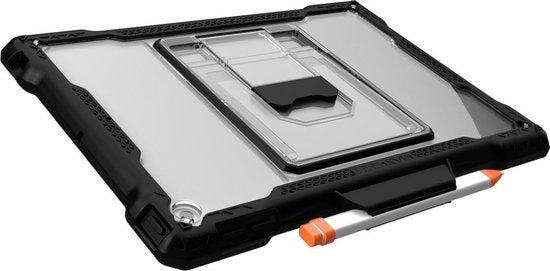 MAXCases Shield Extreme-X Schwarz mit Pencil / Buntstifthalter Apple iPad 8 (2020) / iPad 7 (2019)