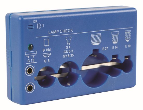 Velleman VTTEST8 Lampentester – Akustische und optische Anzeige – universell einsetzbar