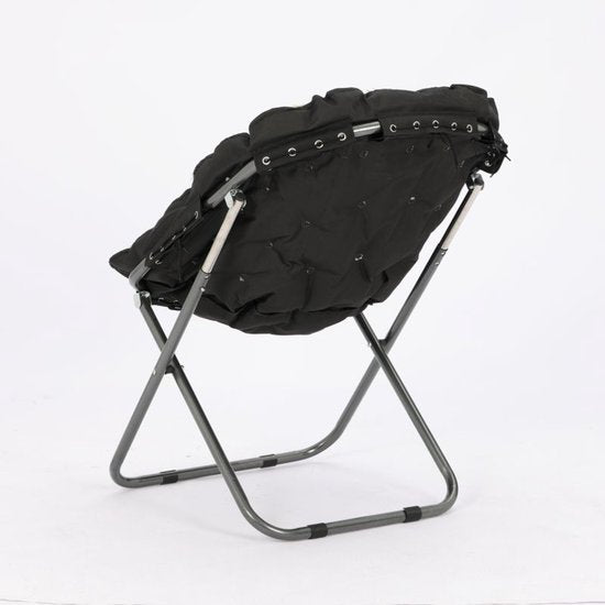 Moon Chair, zusammenklappbar – Campingstuhl – Liegestuhl – Verstellbar – Gepolsterter Klappstuhl