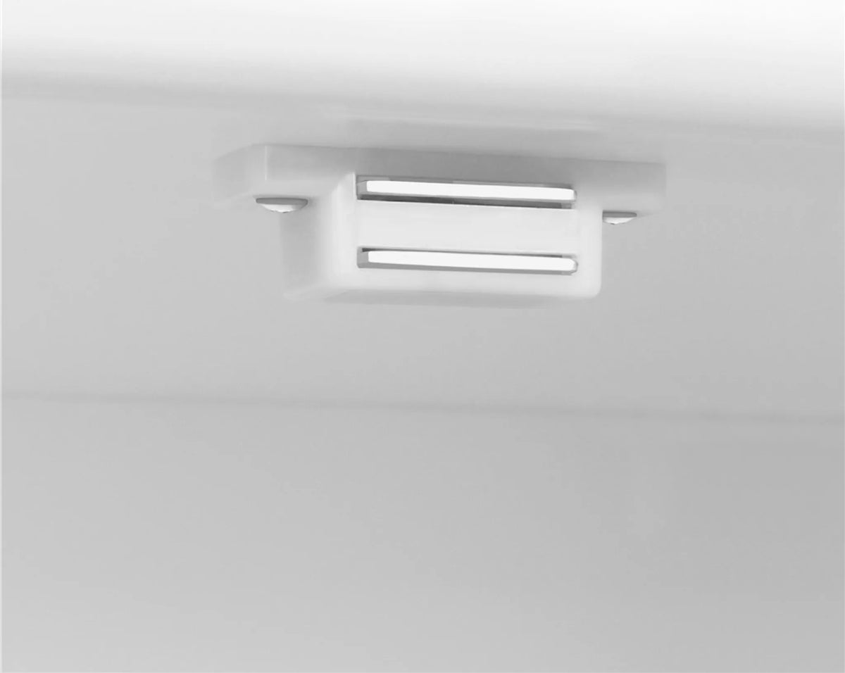 Yaheetech Badezimmerschrank mit Doppeltür und verstellbarem Einlegeboden – 92,5 x 50 x 30 cm – Weiß