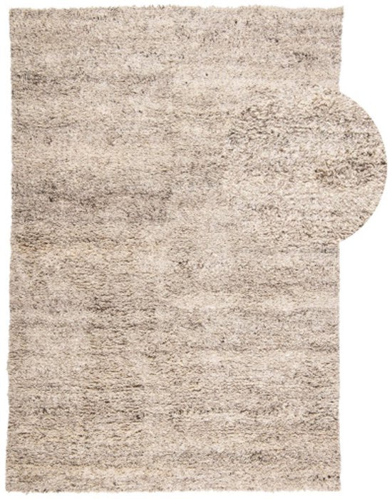 von fonQ Fluffy Teppich – Elfenbein – Rechteckig – 200 x 300 cm