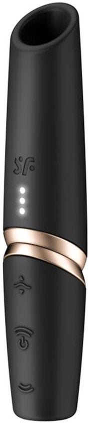 Satisfyer – Perfect Kiss – 3D-Air-Pulse-Vibrator – Lippenstift-Design