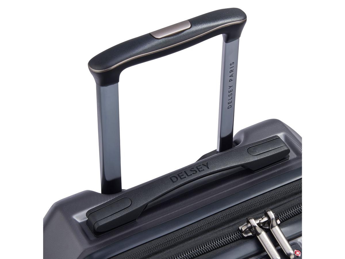 Delsey Rempart Trolley-Set – 2-teilig – 55 cm und 80 cm – Anthrazit