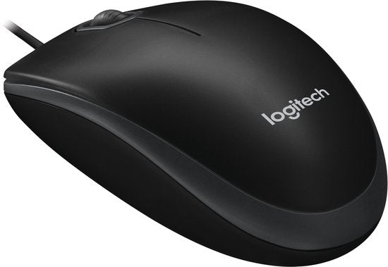 Logitech B100 – Maus – Schwarz
