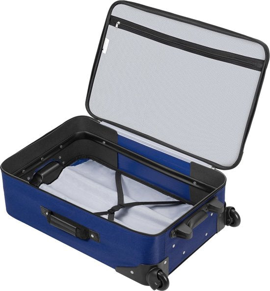 Trolley-Reisekoffer-Set / Kofferset Athen - 5-teilig - Blau