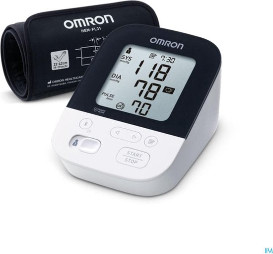Omron M4 Intelli IT – Oberarm-Blutdruckmessgerät – Manschettenumfang: 22–42 cm