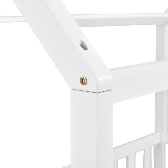 Kinderbett Marli - 90 x 200 cm - Weiß