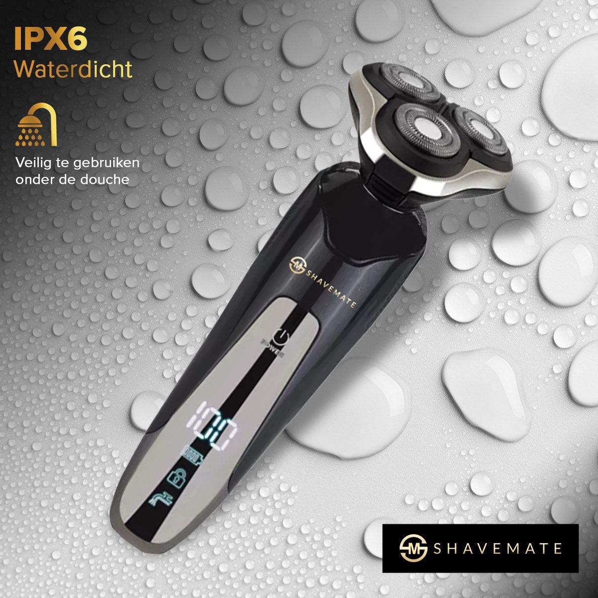 ShaveMate 3-in-1 Rasierer - Bartschneider - Haarschneider für Männer - Haarschneider-Set - Kabellos - Wasserdicht