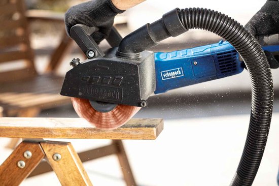 Scheppach Satiniermaschine MRS1300 1300 W – Bürstenschleifmaschine für Holz, Metall und Stein – Entrosten, Satinieren, Schleifen und Reinigen – inkl. 3 Bürsten