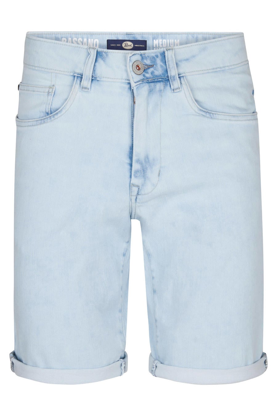 Petrol Industries Regular Denim Shorts für Herren, Größe 2XL – Light Stone – Baumwolle & Elasthan