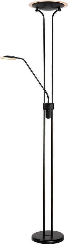 Lucide CHAMPION-LED – Leselampe – Ø 30 cm – dimmbare LED – 3000 K – Schwarz