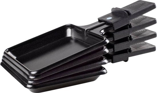 Princess Gourmet-Set 162810 – Raclette-Steingrill Party – 4 Personen – 21 x 21 cm – Einstellbarer Thermostat – 600 W – PFAS-frei