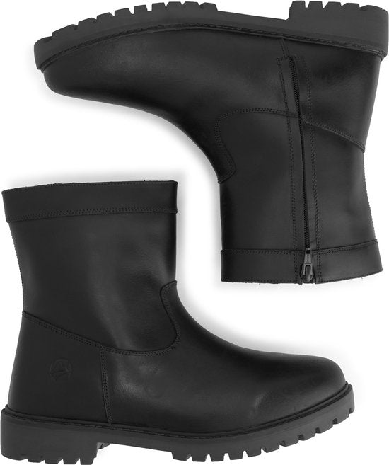 Travelin' Husby Men - Stiefel - Wollgefüttert - Schwarz - Größe 45