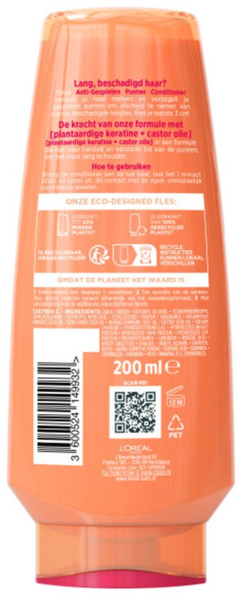 L'Oréal Elvive Dream Lengths Pflegespülung - 200 ml