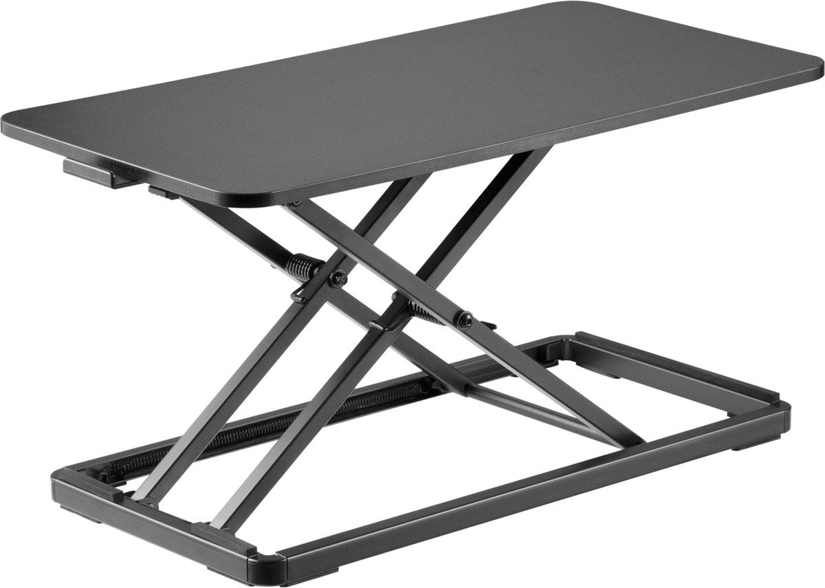 VDD Gaming - Höhenverstellbarer Steh-Sitz-Schreibtisch - Schwarz - 60x30cm