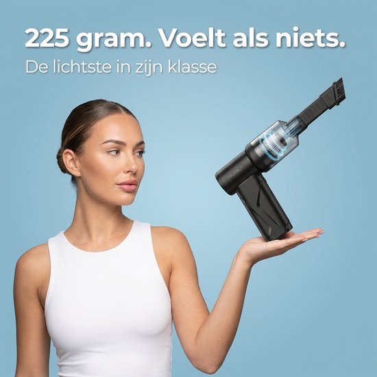 Luftdüsenpistole 110.000 U/min – mit Handstaubsauger – Autostaubsauger – kabelloser Handstaubsauger – Turbo-Gebläse – Druckluft für den Computer – Akku-Luftgebläse