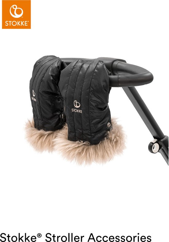 Stokke® Kinderwagen-Fäustlinge – Onyx Schwarz