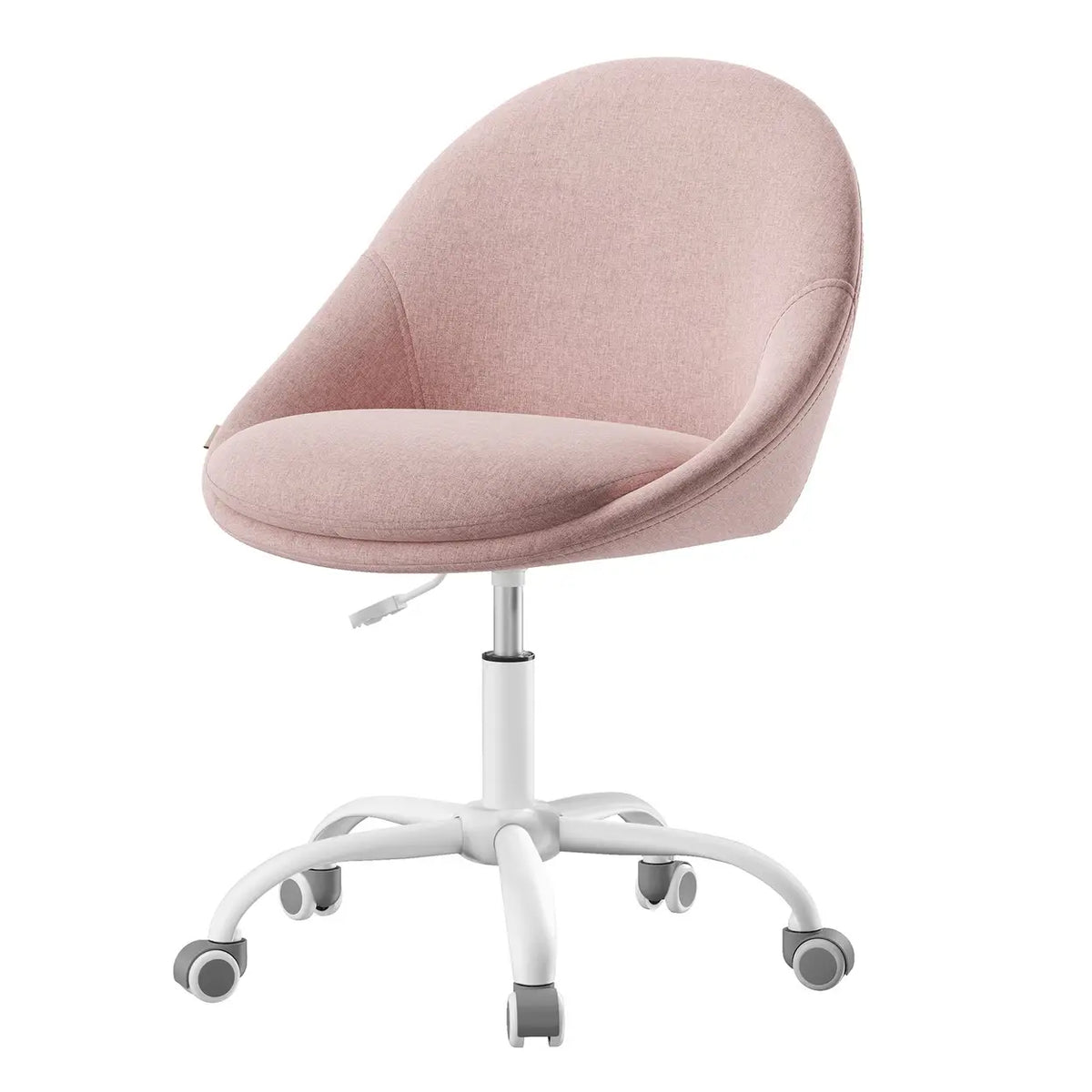 JOYFURNOS Drehbarer Bürostuhl – höhenverstellbar – rosa