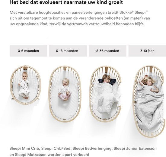 Stokke Sleepi Spannbetttuch, Mickey Celebration – weiche Bettwäsche für süße Träume – speziell für das Stokke Sleepi-Babybett – 100 % feine Baumwolle (Perkal) – waschbar
